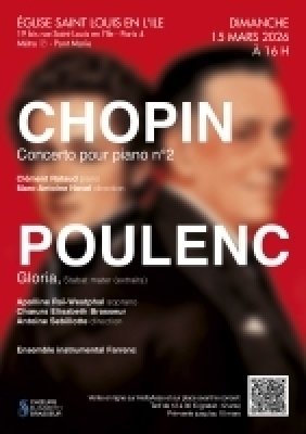 Gloria de Poulenc & Concerto pour piano de Chopin